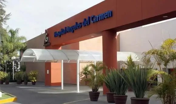 Hospital Ángeles del Carmen en la colonia Monraz, Guadalajara
